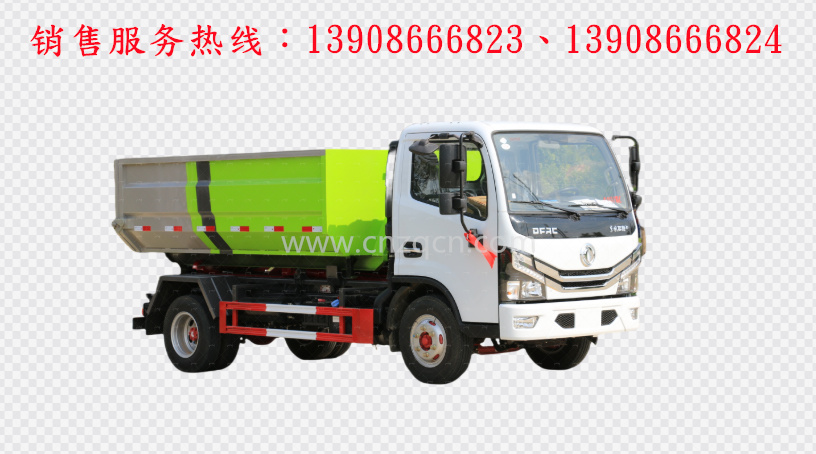 東風小多利卡勾臂式垃圾車